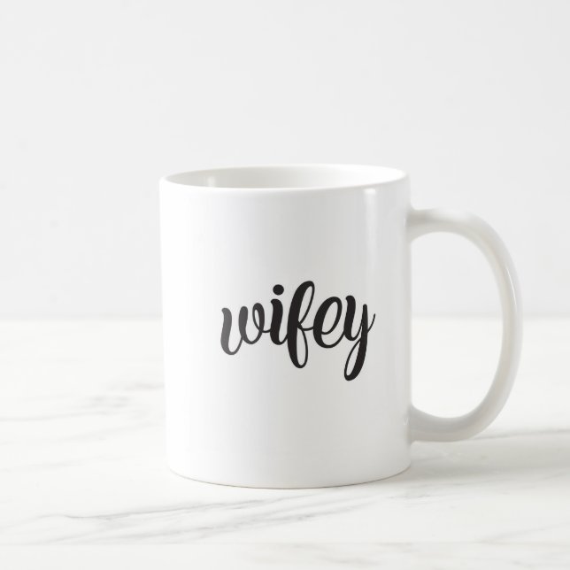Caneca De Café Wifey (Direita)