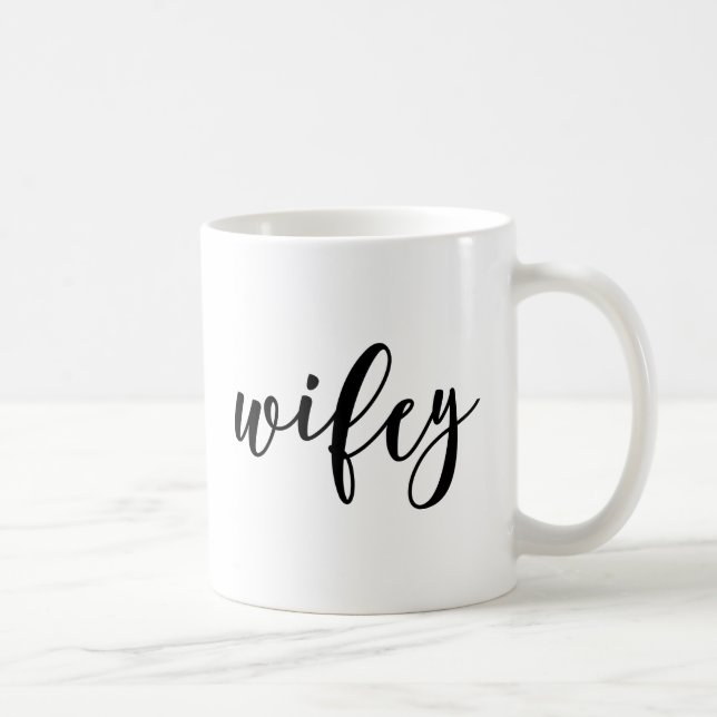 Caneca De Café Wifey (Direita)