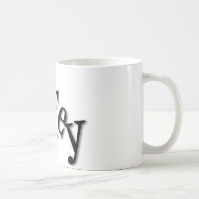 Caneca De Café Wifey Com Coração Vermelho Funky (Direita)