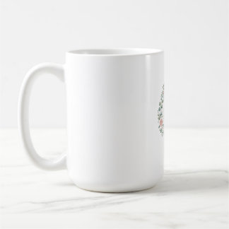 Caneca De Café Wifey Material Floral Bachelorette Party Design