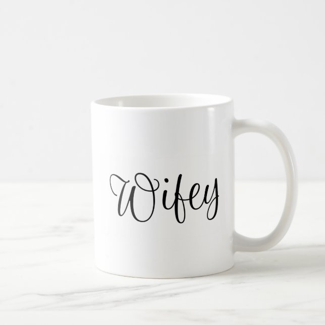 Caneca De Café Wifey Mug (Direita)