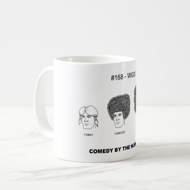 Caneca De Café Wigs - CAFÉ MUG (Frente Esquerda)