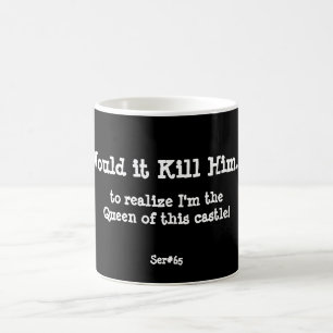 Caneca De Café WIKH Ser #65 eu sou perfeito!