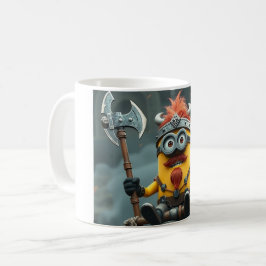 Caneca De Café „Wikinger-Minion auf Eroberungskurs“
