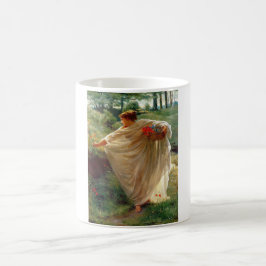 Caneca De Café Wild Blossoms (por Edward Poynter)