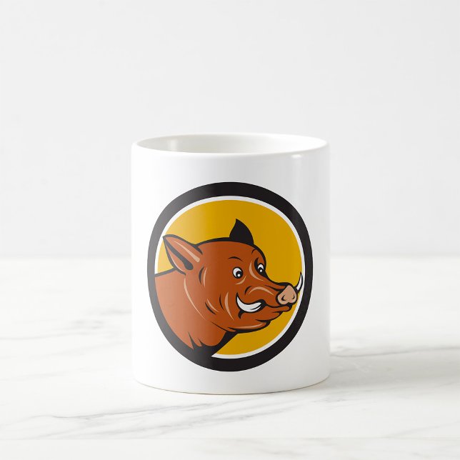 Caneca De Café Wild Boar (Criador carregado)
