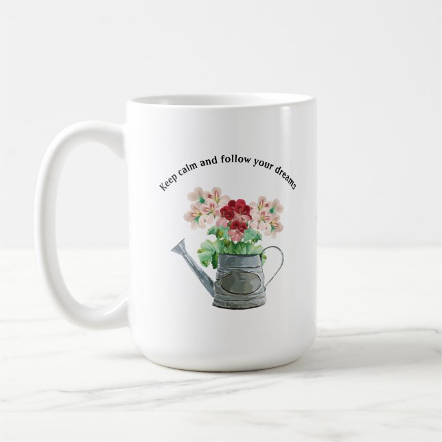 Caneca De Café Wild flower blooming (Esquerda)