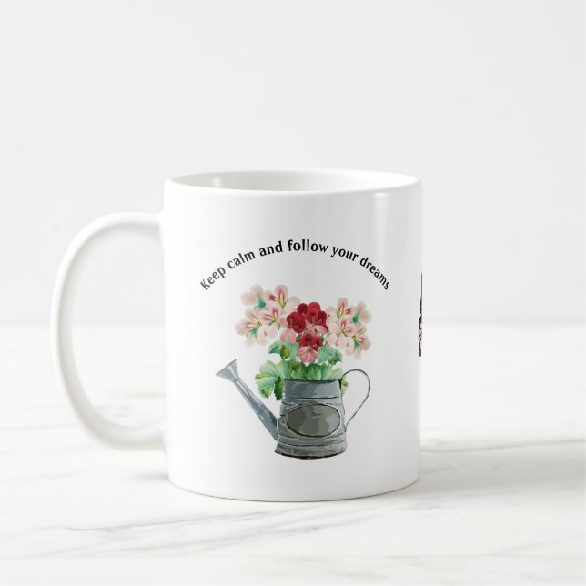 Caneca De Café Wild flower blooming (Esquerda)