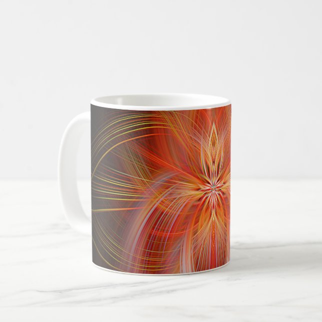 Caneca De Café Wild Iris (Frente Esquerda)
