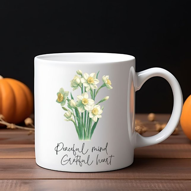 Caneca De Café Wildflower Narciso Coffee Mug (Criador carregado)