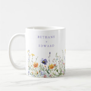 Caneca De Café Wildflower Wedding