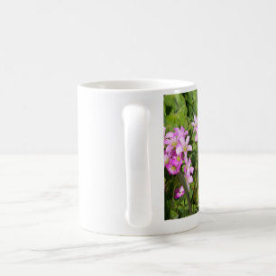 Caneca De Café wildflowers cor-de-rosa em seu copo