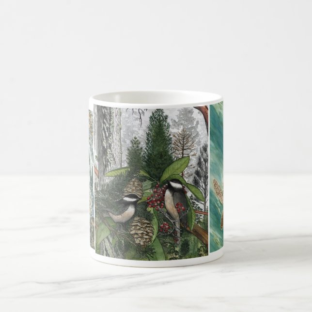 Caneca De Café wildlife2 (Centro)