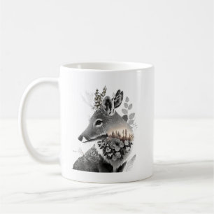 Caneca De Café Wildlife Lovers Deer Mug