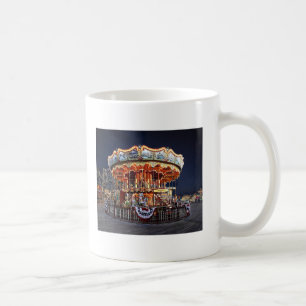 Caneca De Café Wildwood NJ – Carrossel Veneziano à Noite