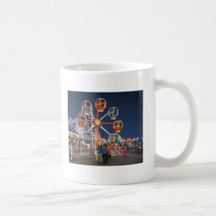 Caneca De Café Wildwood NJ – Passeio de Balão Corrida à Noite