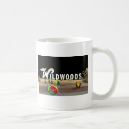 Caneca De Café Wildwoods assina dentro Wildwood New-jersey