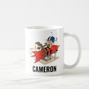 Caneca De Café WILE E. COYOTE™ Lançando Foguete Vermelho
