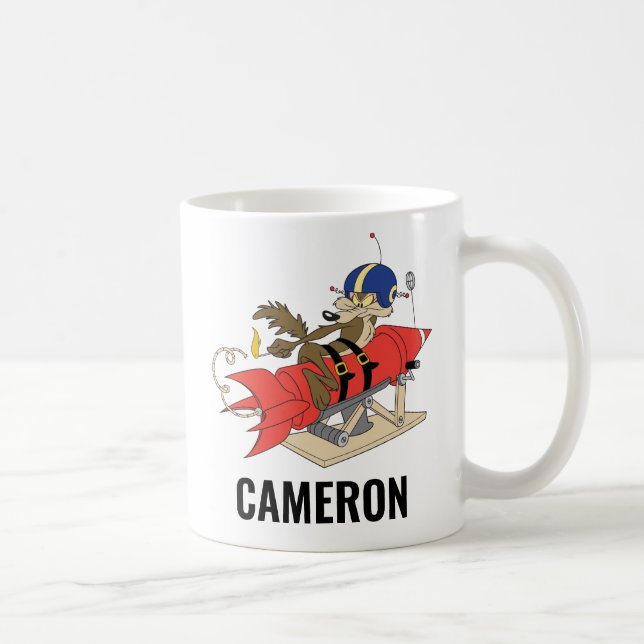 Caneca De Café WILE E. COYOTE™ Launching Red Rocket (Direita)