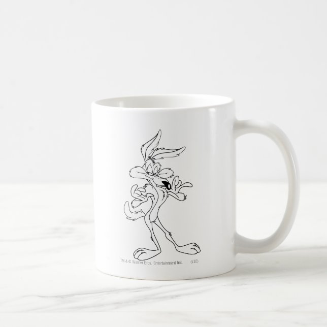Caneca De Café WILE E. COYOTE™ Sentindo-se satisfeito (Direita)