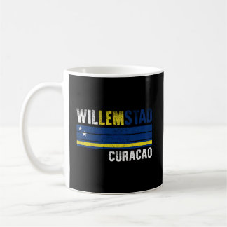 Caneca De Café Willemstad Curacao Flag S