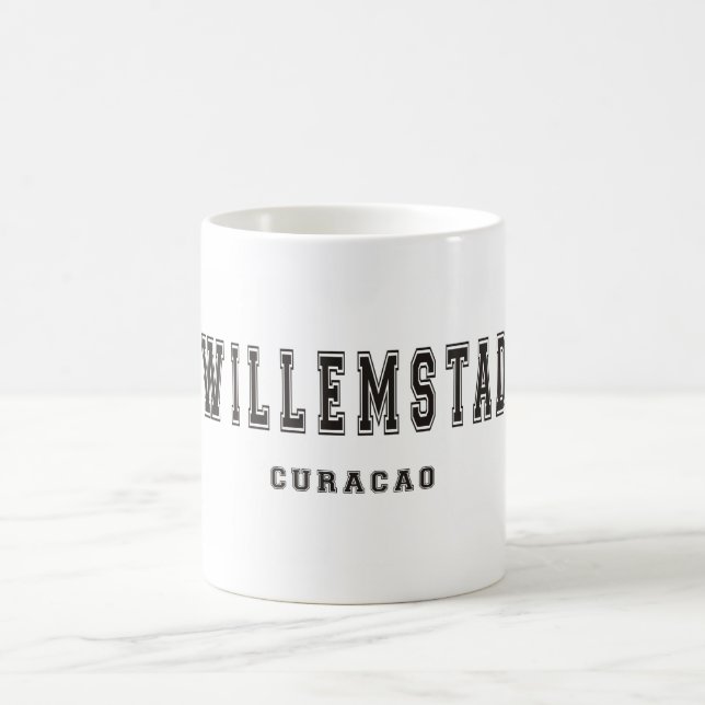 Caneca De Café Willemstad Curaçau (Centro)