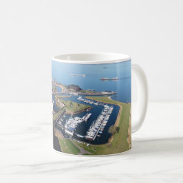 Caneca De Café Willemstad Nederland drone overzicht.
