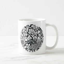 Caneca De Café William Morris Floral Pattern Bird Anenome
