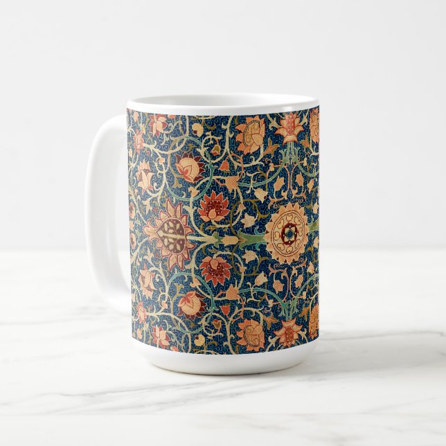 Caneca De Café William Morris Holland Park Carpet Mug (Frente Esquerda)