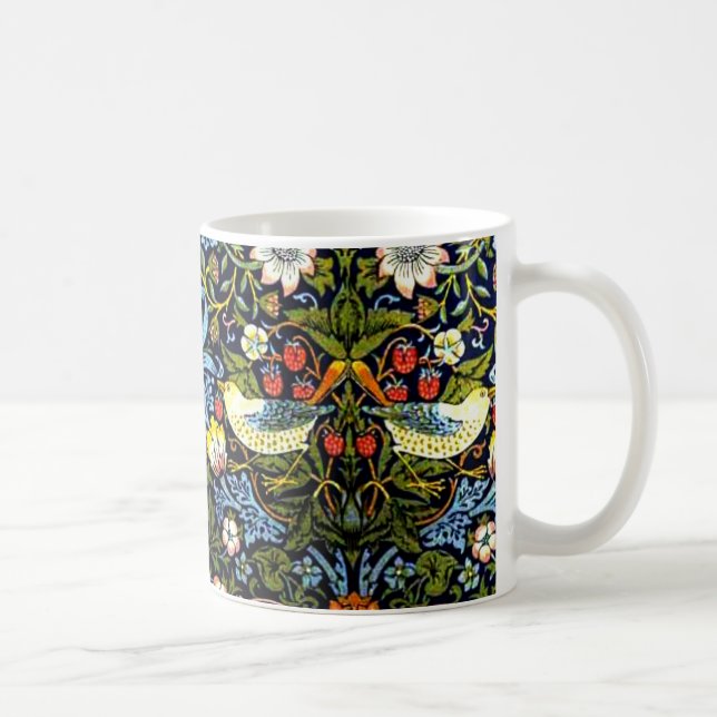 Caneca De Café William Morris - Ladrão de Morango (Direita)