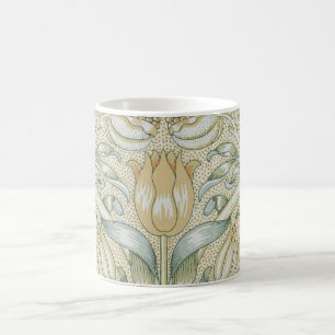 Caneca De Café William Morris Lily e Pomegranate Flor Clássico