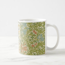 Caneca De Café William Morris misturou o design