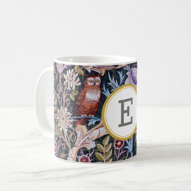Caneca De Café William Morris PERSONALIZADO (Frente Esquerda)