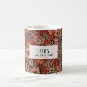Caneca De Café William Morris Personalizado Melhor Amigo