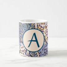 William Morris PERSONALIZADO MUG INICIAL