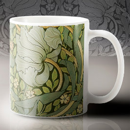 Caneca De Café William Morris Pimpernel Vintage Patterno Café Mu