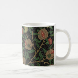 Caneca De Café William Morris Pomegranate Fruta clássica