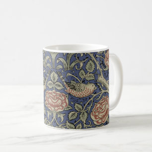 Caneca De Café William Morris Tudor Rosa Wallpaper