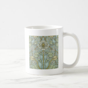 Caneca De Café William Morris Vintage Primavera thicket Desig Flo