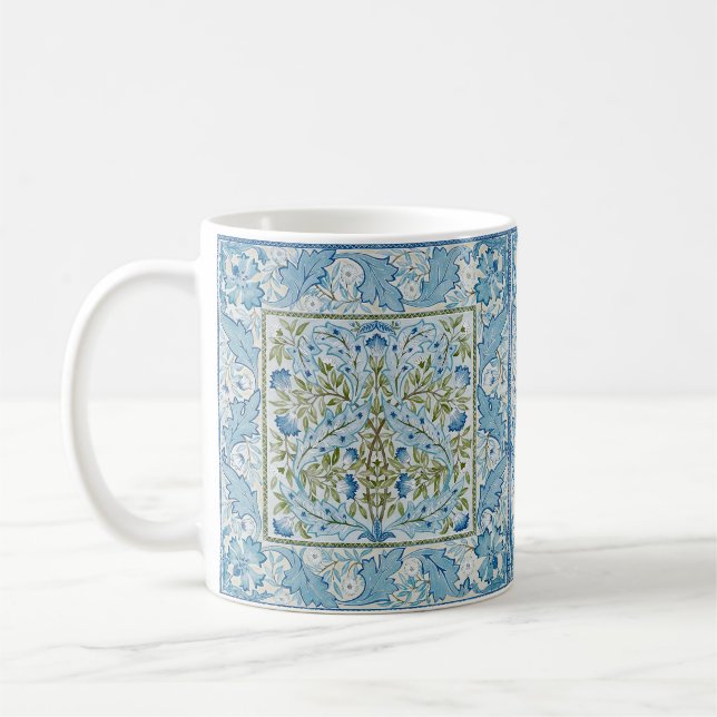 Caneca De Café William Morris & Wilhelmina Style Impressões (Esquerda)