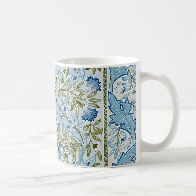 Caneca De Café William Morris & Wilhelmina Style Impressões (Direita)