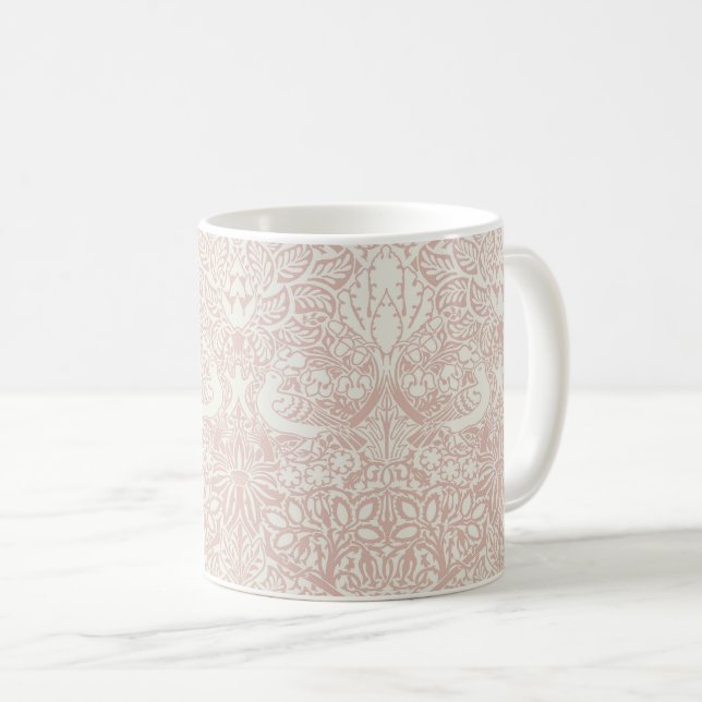 Caneca De Café William Morris'Dove and Rosa Coffee Mug (Frente Esquerda)