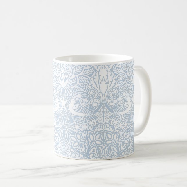 Caneca De Café William Morris'Dove and Rosa Coffee Mug (Frente Esquerda)