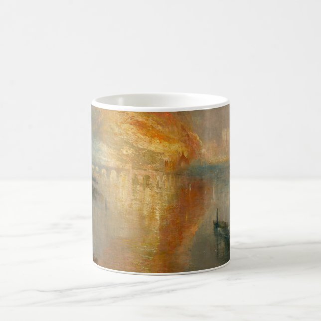 Caneca De Café William Turner - A Queima do Parlamento (Centro)