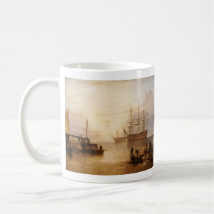 Caneca De Café William Turner - O Sol se Pondo Através do Vapor