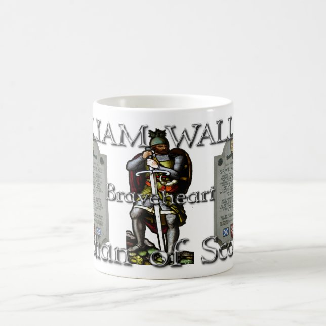 CANECA DE CAFÉ WILLIAM WALLACE BRAVEHEART (Centro)