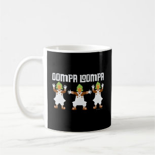 Caneca De Café Willy Wonka Fábrica De Chocolate Oompa Loompas