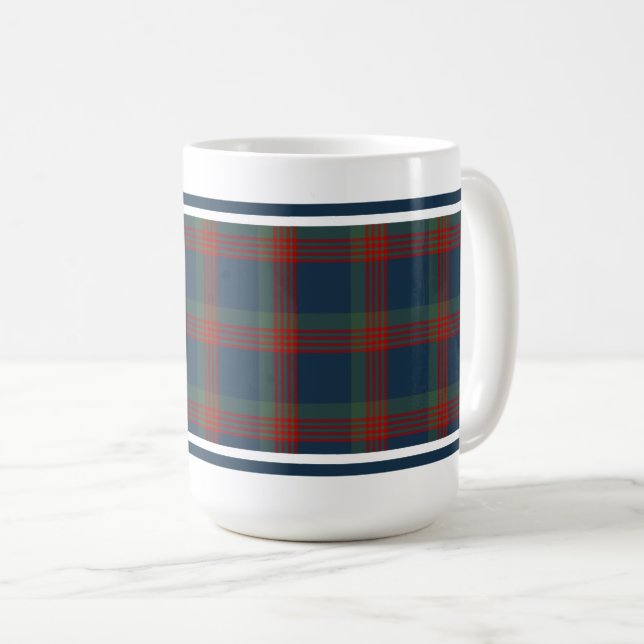 Caneca De Café Wilson Clan Tartan (Frente Esquerda)