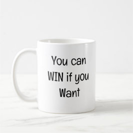 Caneca De Café Win Mug
