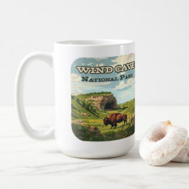 Caneca De Café Wind Cave National Park Bison South Dakota